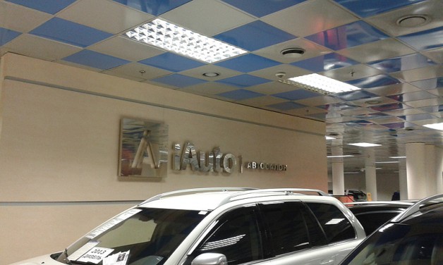 Изготовление объемных букв для компании A-iAuto.